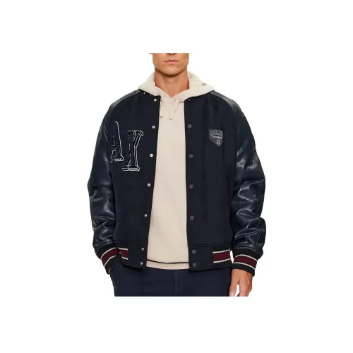 EMPORIO ARMANI Куртки и Пальто Мужской Морской Синий