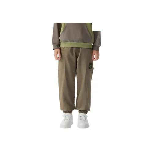 YeeHoO Кокос Коричневый Унисекс Брюки