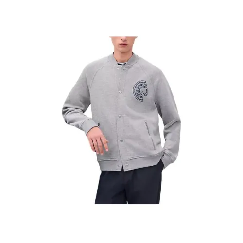 HERMES Куртки и Пальто Мужской Серый Светлый