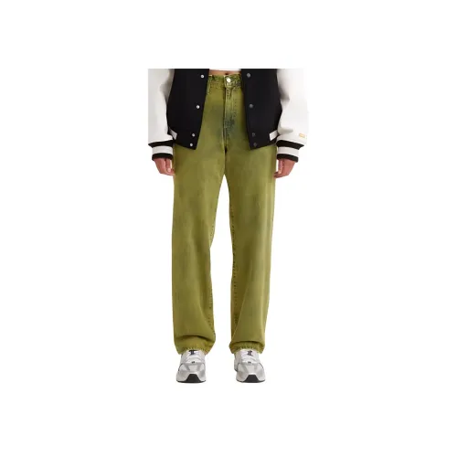 Levi's Джинсы Женские Желто-зеленые