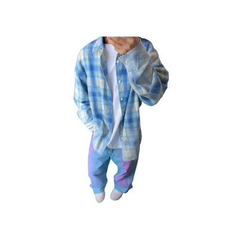 SOCKKEY Синий Унисекс Рубашки