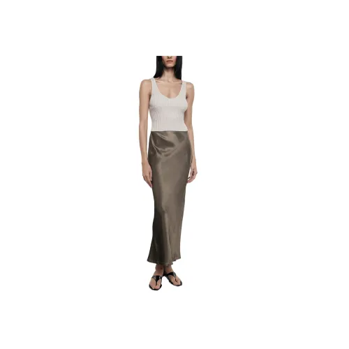 ENZA COSTA Khaki Женские Майки