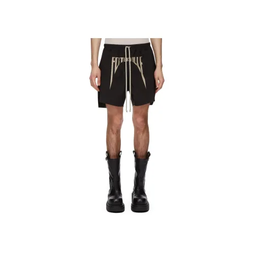 RICK OWENS совместный бренд Черные Мужские Повседневные Шорты