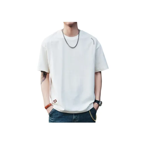 PRPK Бежево-желтая унисекс футболка