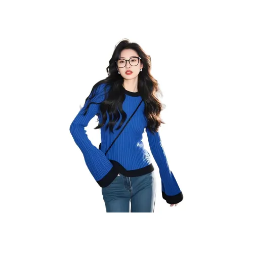 HTHK Синий Женский Трикотаж