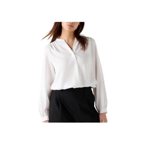 UNIQLO Белые Женские Рубашки