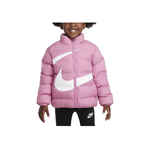 nike Swoosh Хлопковый пуховик Волшебный Фламинго для детей 3-7 лет