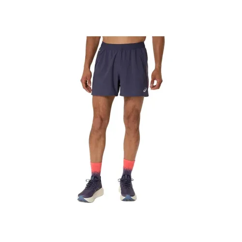 Asics Повседневные шорты Мужские Синий Фиолетовый