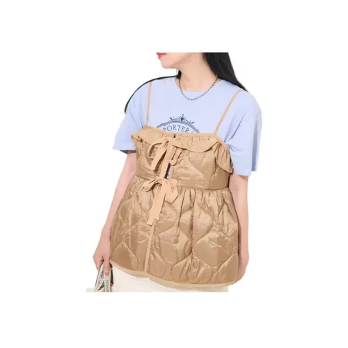 FREAK'S STORE Без бретелек Топ Женский Бежевый