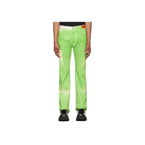 HERON PRESTON Green Men's Jeans  
HERON PRESTON Зеленые Мужские Джинсы