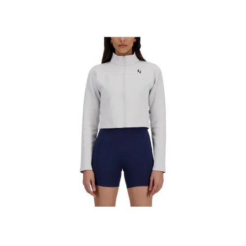 New Balance Klutch X NB Full Zip Куртка Женская Серого цвета Quality