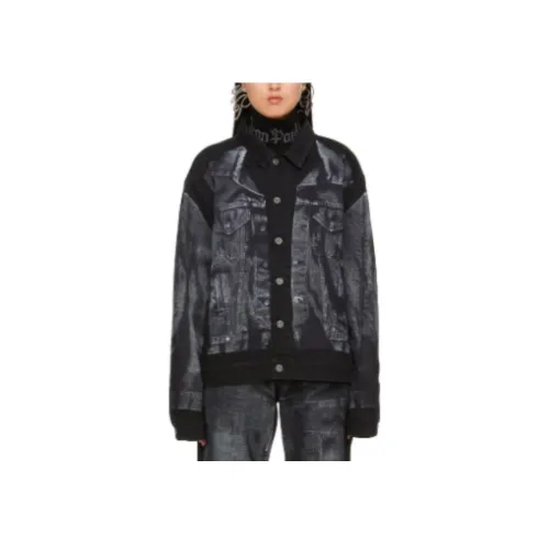 Jean Paul Gaultier Denim Jacket Women's Black
