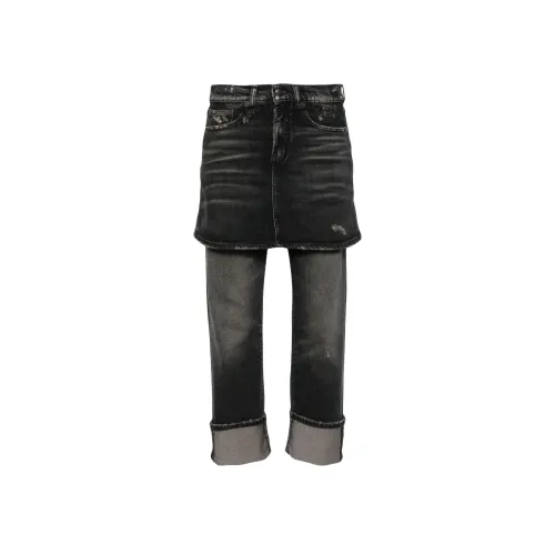 R13 Черные Женские Джинсы