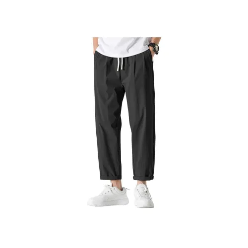 WOOD SOON Ice Silk Подростки Cooling Тонкие Брюки Мужские