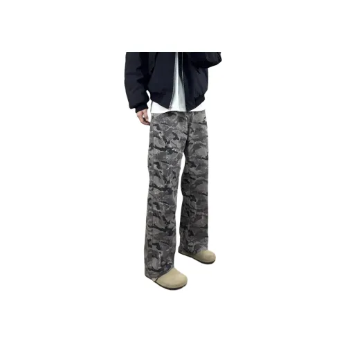 DAFK Камуфляж Мужские Джинсы