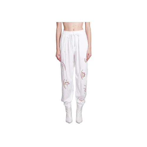 ISABEL MARANT Белые Женские Повседневные Брюки