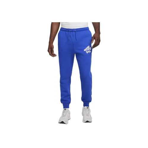 Nike Sportswear Club Вязаные тренировочные штаны мужские синие