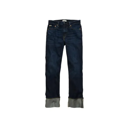 AMERICAN EAGLE Темно-синие Женские Джинсы