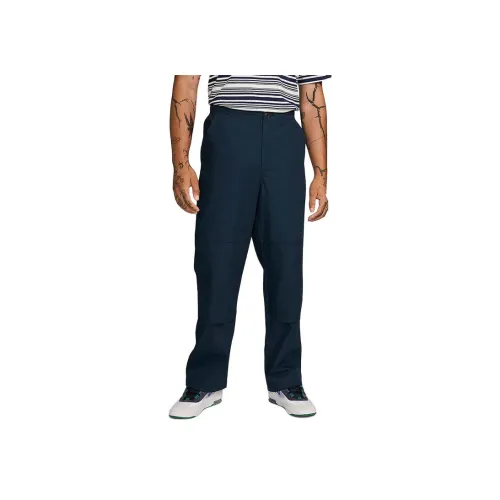 nike SB Double Knee Twill Skate Pants Casual Pants Unisex Blue