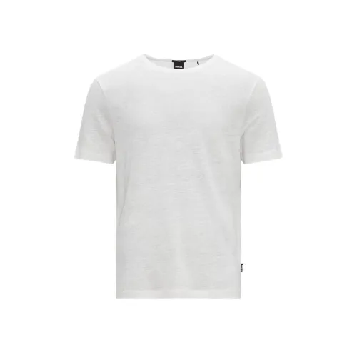 Hugo Boss Белые Мужские T-рубашки