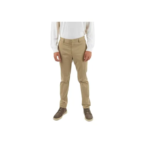 Ermenegildo Zegna Khaki Мужские Повседневные Брюки