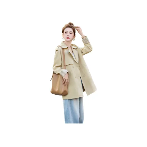 MEXICAN Бежевый Желтый Женский Тренч