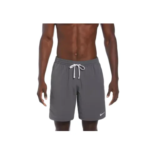 Плавки Nike унисекс серого цвета