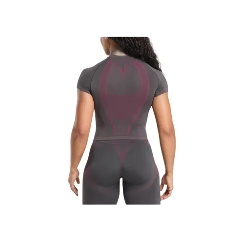 GYMSHARK Асфальтовый серый/Архитектура Розовый Женская одежда для фитнеса