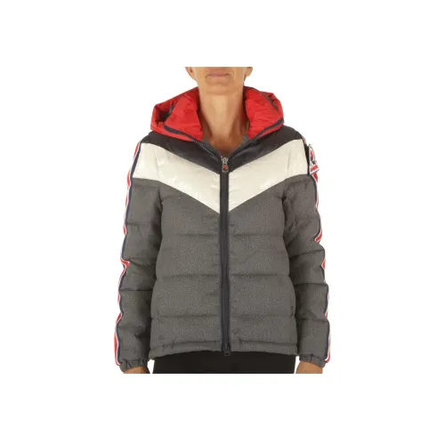 INVICTA Хлопковый пуховик женский серый