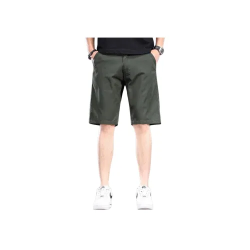 FRALAARRI Army Green Мужские Повседневные Шорты