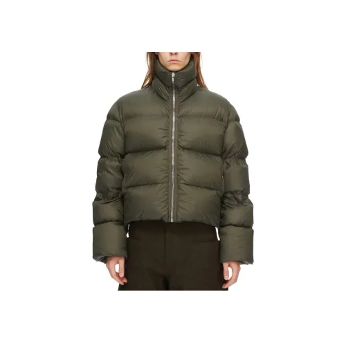 RICK OWENS RO FW24 Пуховик Мужской Лесной