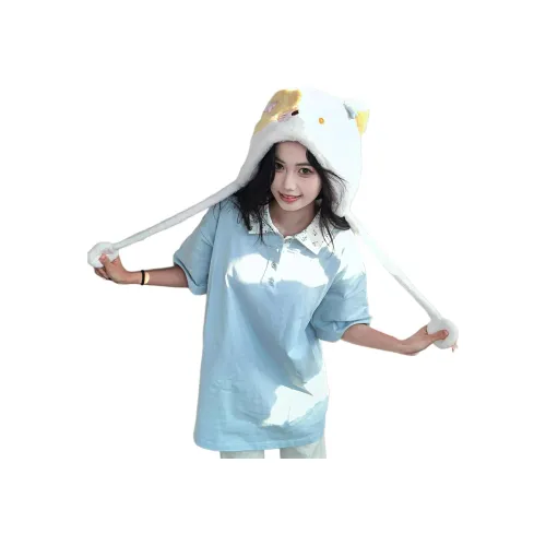 YEARNED Поло Женское Синее