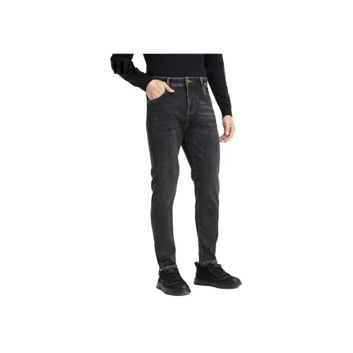 Ancient Shark Черный 08040481 Мужские Джинсы