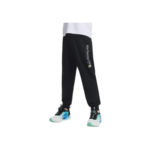 Antakids Мечтательный черный Школьный возраст Детские тренировочные брюки