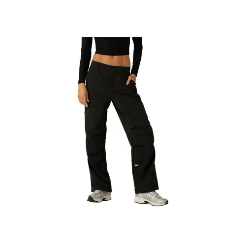 LORNA JANE Классические черные женские брюки карго