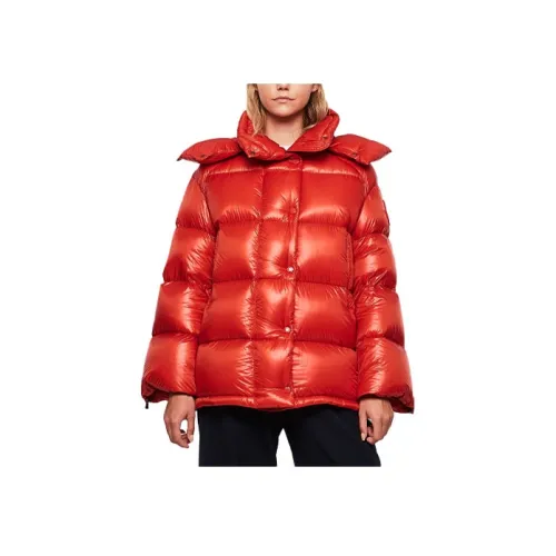 Moncler Down Jacket Женские Оранжевый Красный