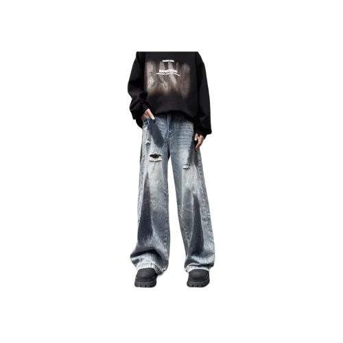 WOMA Синие Унисекс Джинсы