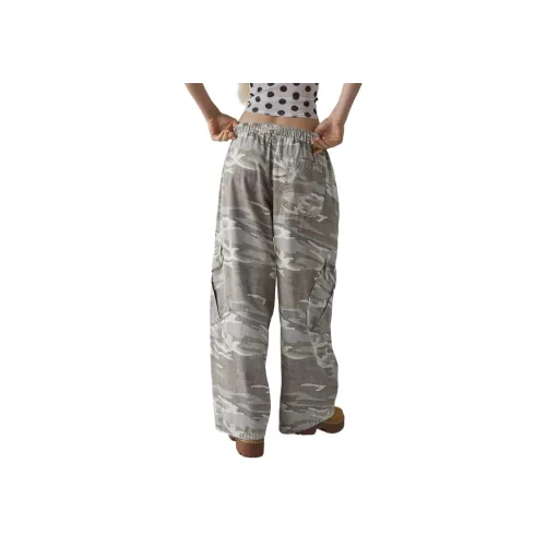 Urban Outfitter Свет Камуфляж Женские Брюки Карго