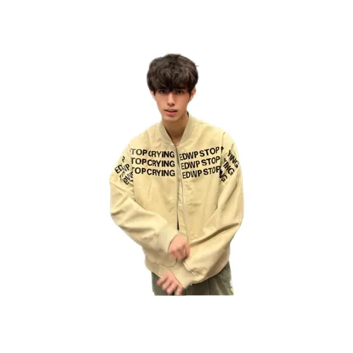 TONYBEAR Мужская одежда American Luxury Streetwear с принтом буквы Винтаж Свободный крой Модный Пальто Куртка Мужская