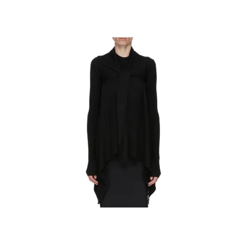RICK OWENS Черный Женские Кашемировые Свитеры