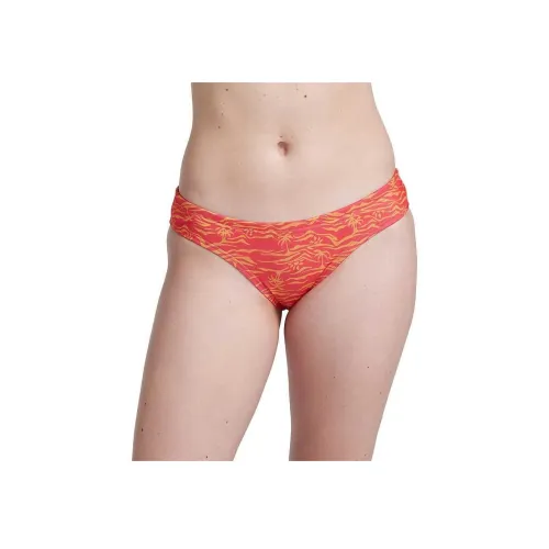 Speedo Женские с принтом Cheeky Hipster Апельсин Плавки Женские