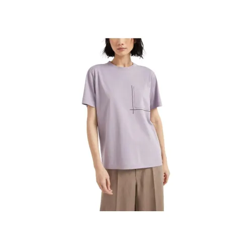 Brunello Cucinelli Фиолетовые Женские Рубашки T