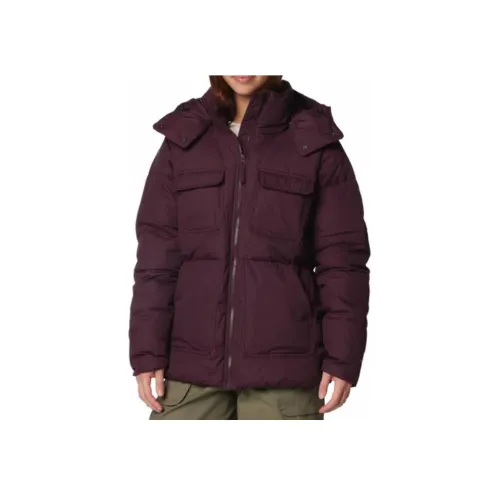 Columbia Пуховая куртка Женская Фиолетовая