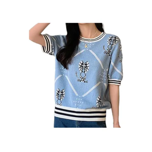 Emodues Синий Женский Трикотаж