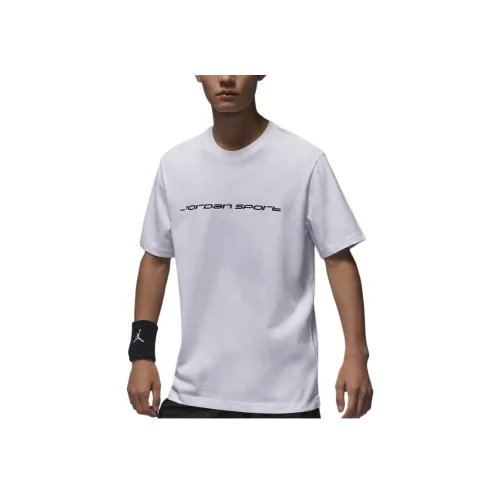 Jordan Sport Белый Мужской T-Рубашки