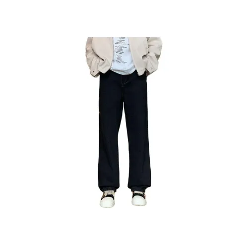 M JEANS STUDIOS 7 Черные Унисекс Джинсы