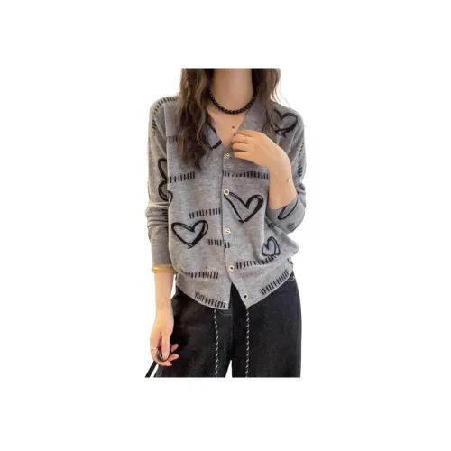 CHARM GLOW Серый Женский Трикотаж