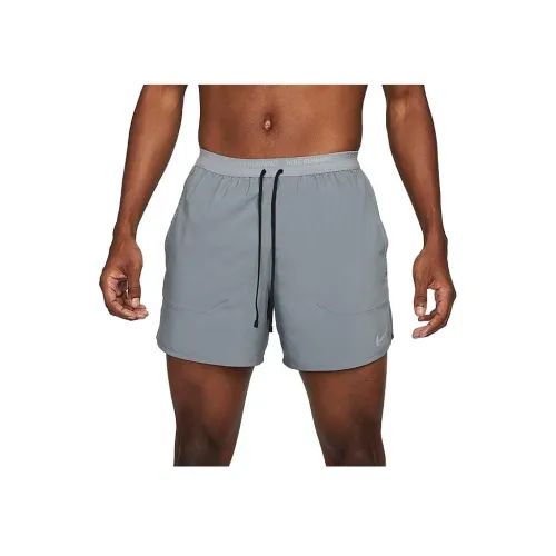 Nike Dri Fit Серебристо-серые Мужские Повседневные Шорты