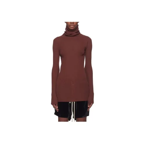 RICK OWENS Фиолетовые Женские Свитеры