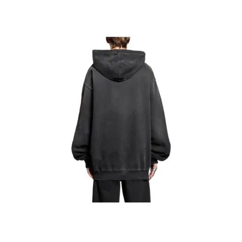 Ann Demeulemeester Черные Мужские Свитшоты